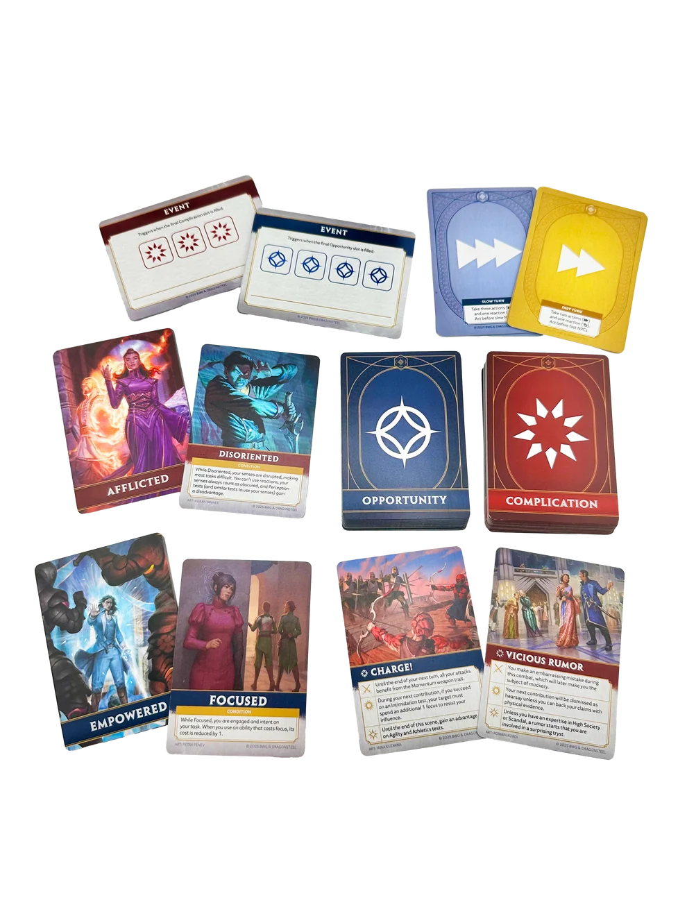 Cosmere RPG: Stormlight Plot Deck Kartenspiel, Brettspiel, Kartendeck, Charakterkarten, Kunstkarten