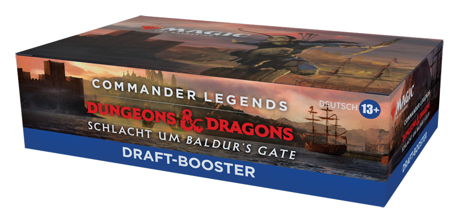 Magic CCG dt.: Commander Legends 2 - Baldurs Gate Draft-Booster Display Magic CCG dt.: Commander Legends 2 - Baldurs Gate Draft-Booster Display
