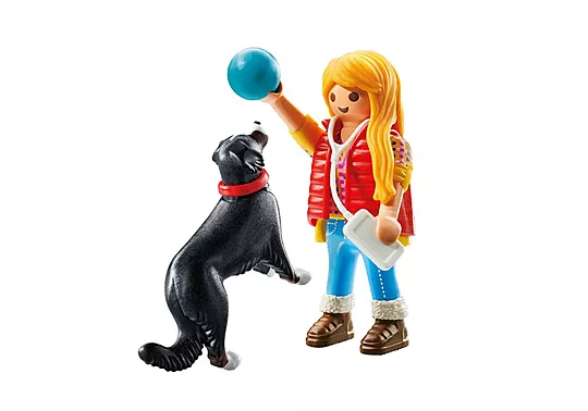 Playmobil: My Life - Frau mit Sennenhund