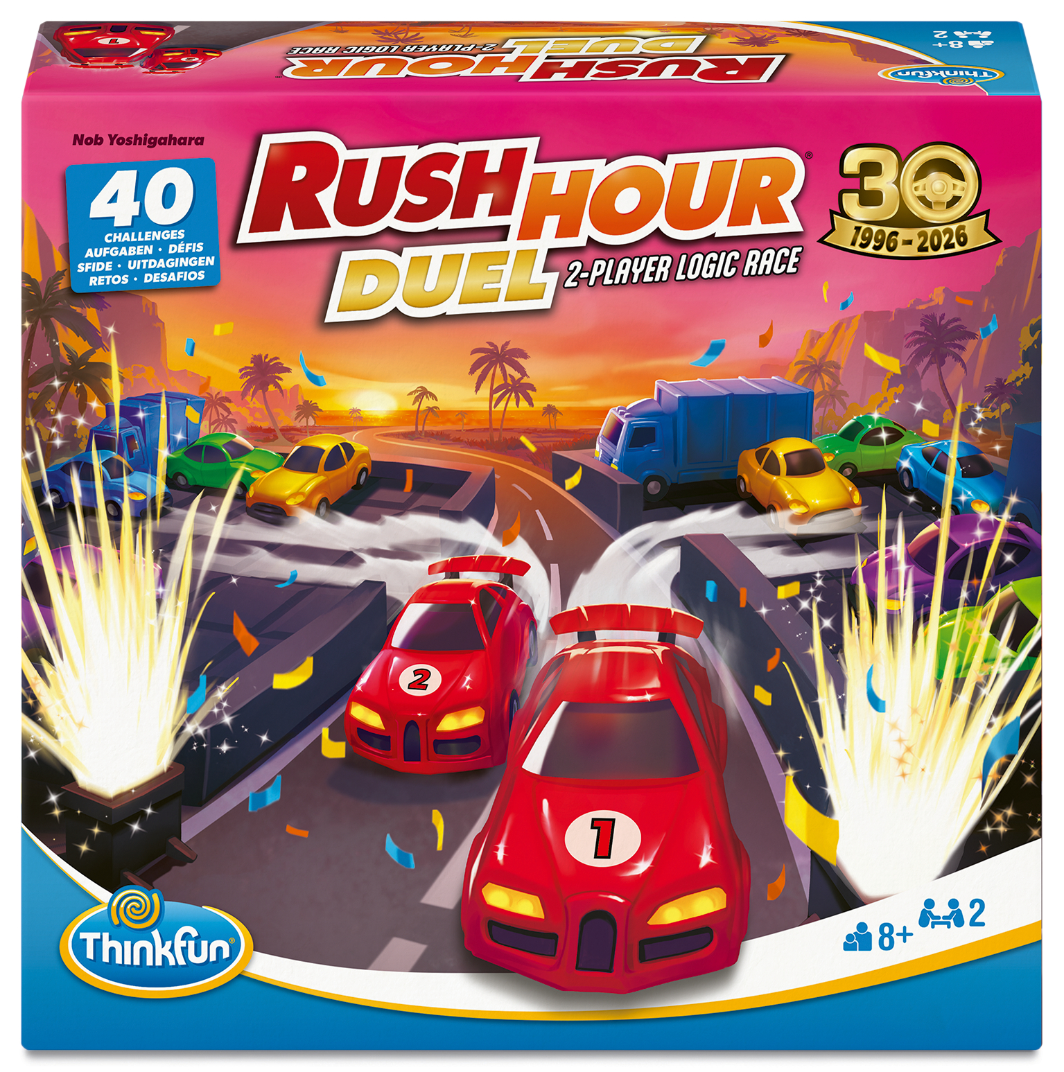Rush Hour Duel Rennwagen, Spielzeug, Duell, 2-Spieler, Rasante