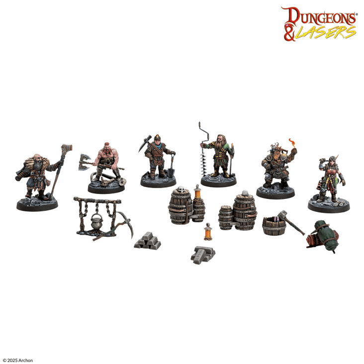 Dungeons & Lasers: Dwarven Miners Dungeons & Lasers: Dwarven Miners
