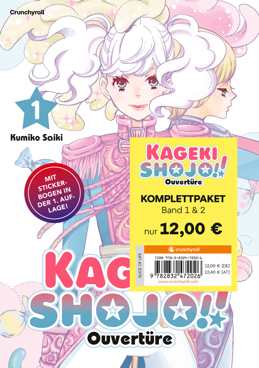 Kageki Shojo Ouvertüre Bd.1+2 Komplettpaket