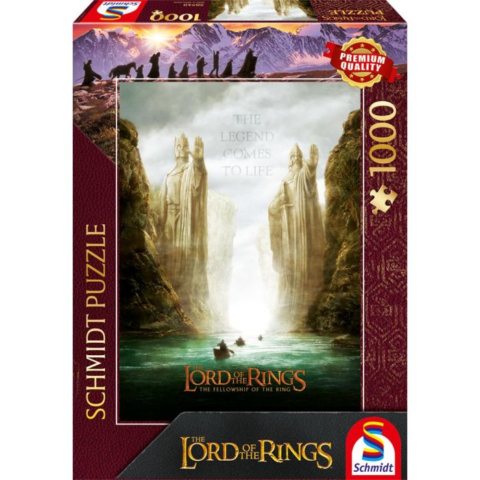 Puzzle: The Fellowship Of The Ring (1000) puzzle, image puzzle, Lord of the Rings, 1000 pieces, jigsaw puzzle