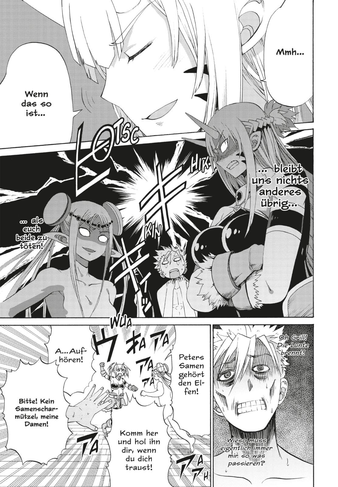manga, screenshot, battle, female characters, panel