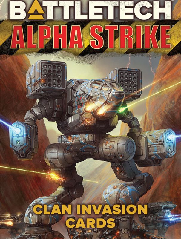 Robot, Mech, BattleTech, Clan Invasion, Kartenpaket