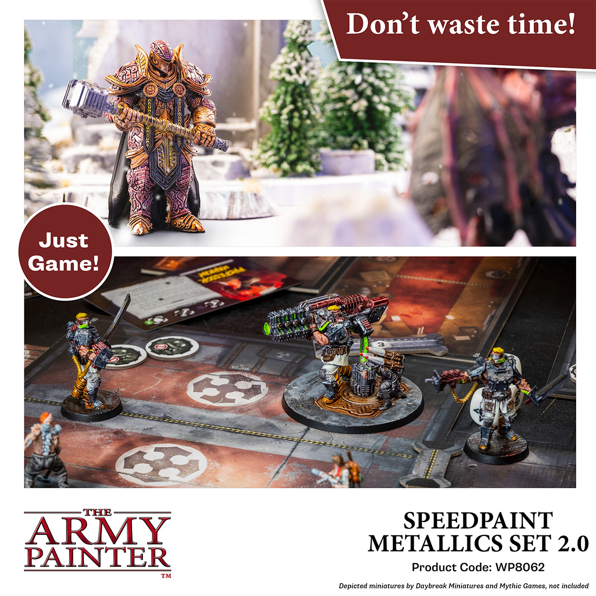 Army Painter: Speedpaint Metallics Set 2.0 Army Painter: Speedpaint Metallics Set 2.0