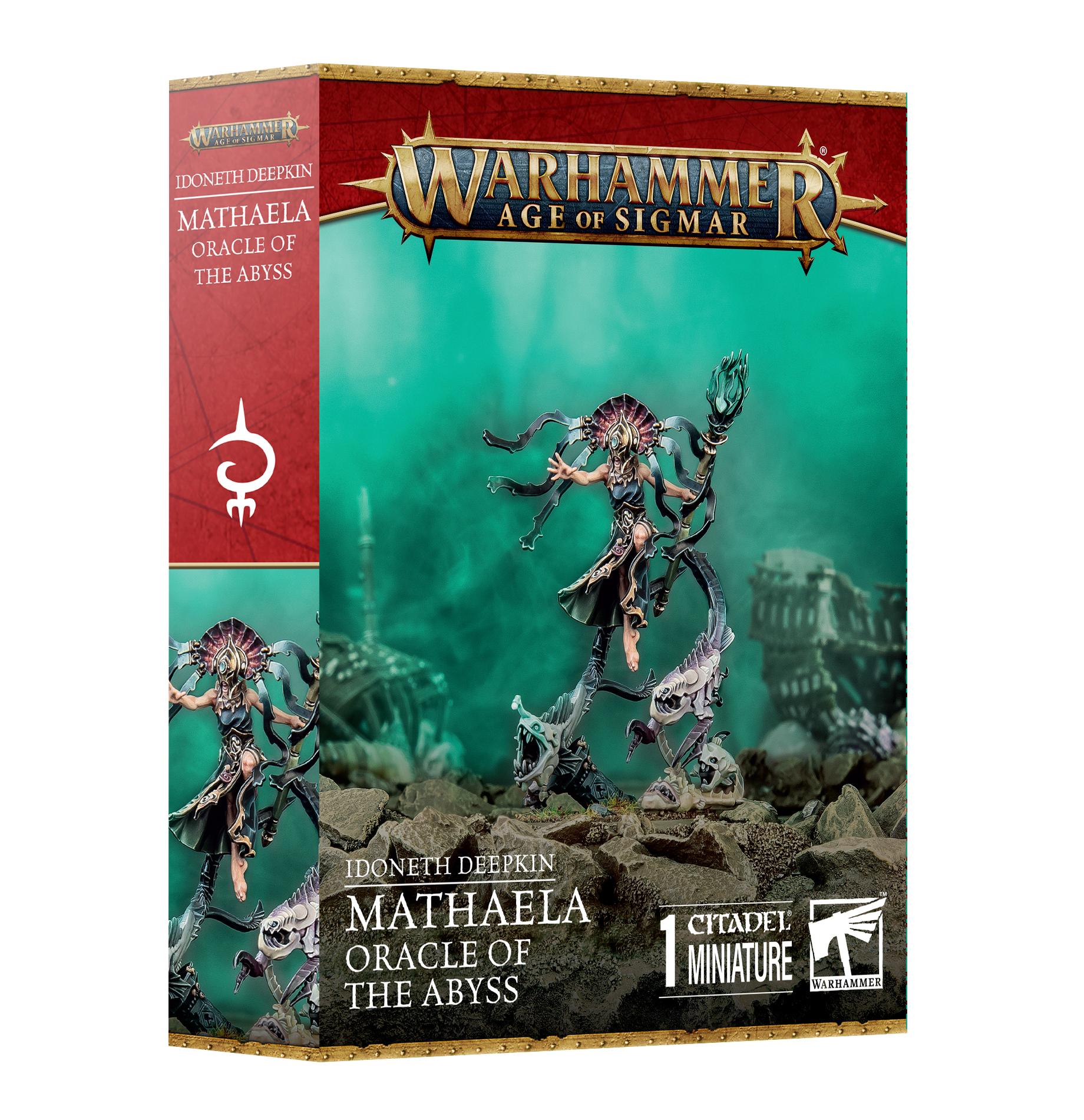 Warhammer: Idoneth Deepkin - Mathaela, Oracle of the Abyss Warhammer: Idoneth Deepkin - Mathaela, Oracle of the Abyss