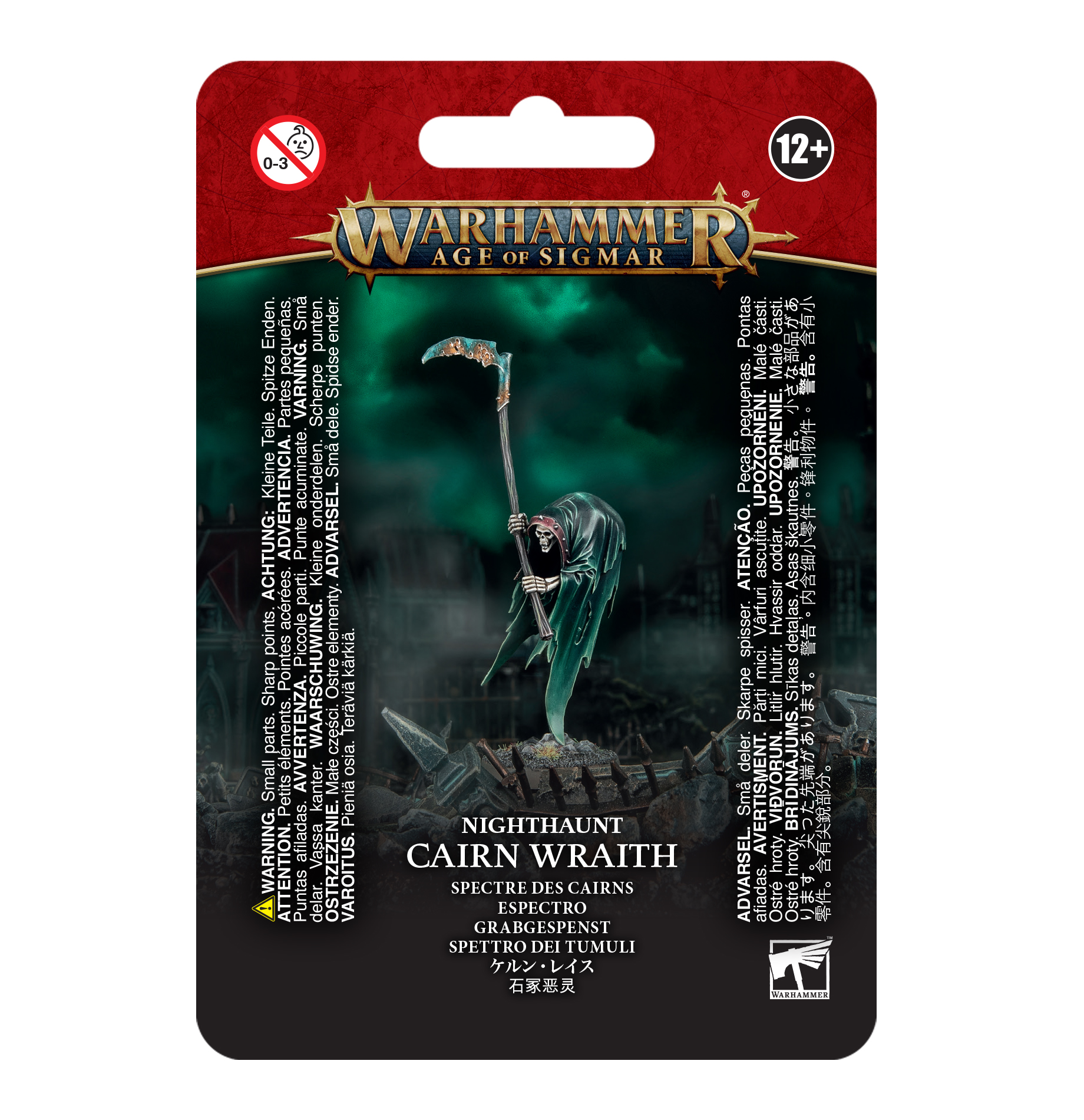 Warhammer: Nighthaunt - Cairn Wraith Nachtwächter, Cairn Wraith, Miniaturenspiel, Modellfigur, Skulptur