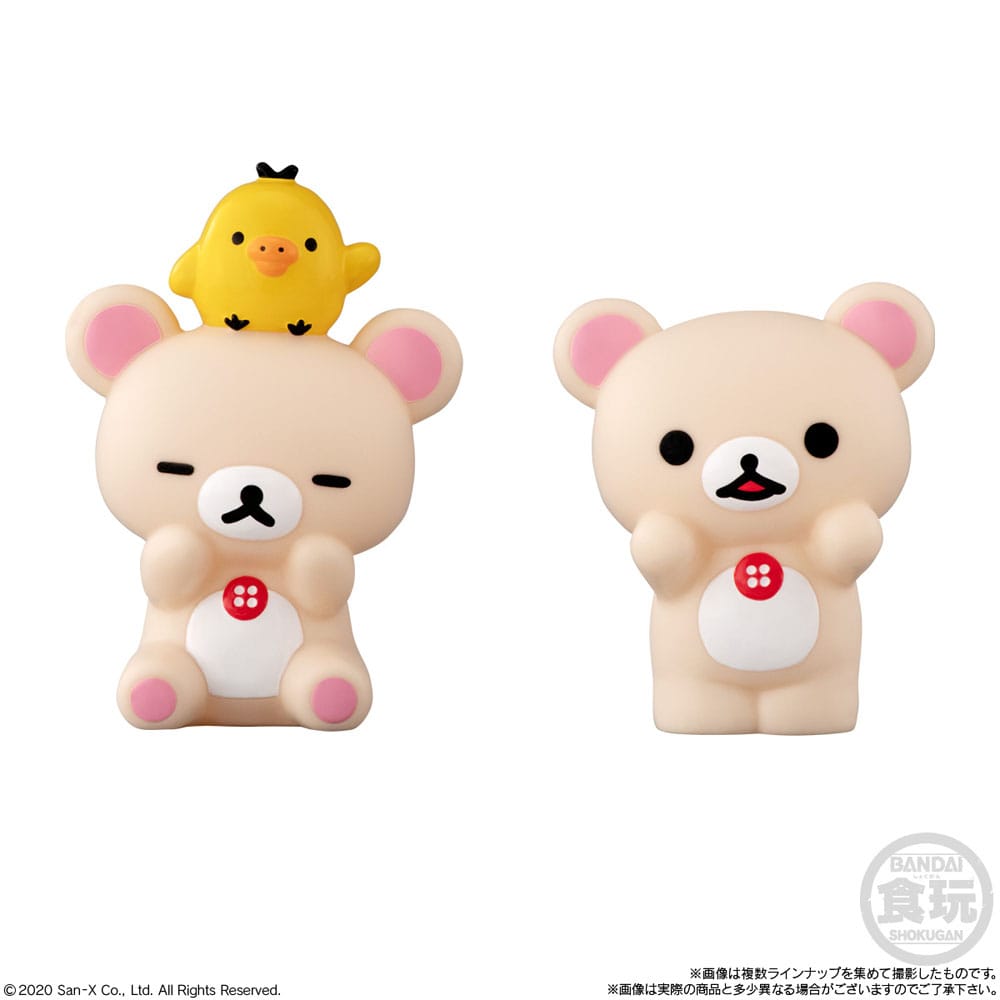 Rilakkuma PVC: Sammelfiguren Rilakkuma & Friends 6cm (5) Plüsch, Spielzeug, Bär, Säugetier, Tierwelt