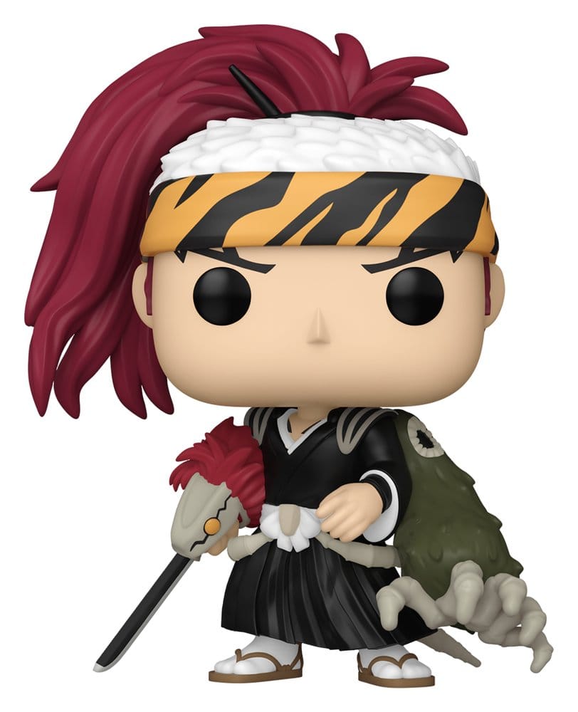 Bleach: POP Renji Abarai (2393) Actionfigur, Funko Pop, Samurai, Katana, Zombie