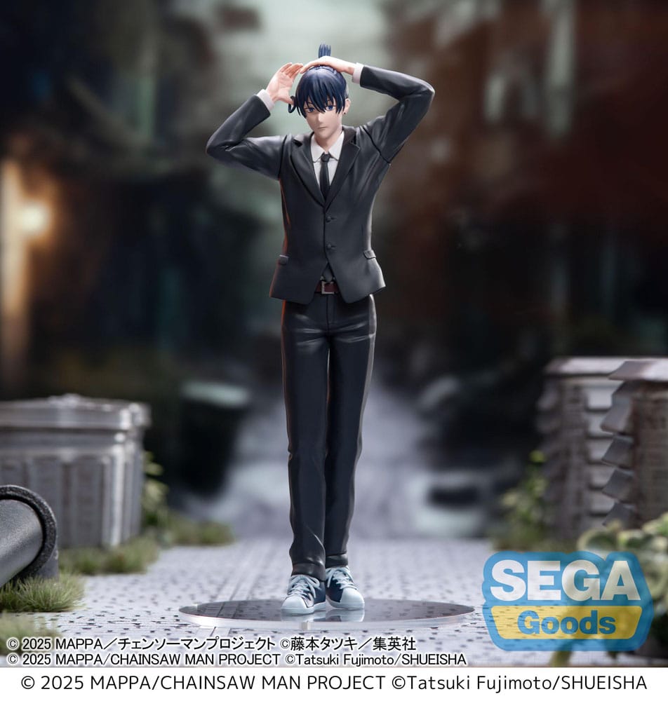 Figur, Actionfigur, Anzug, Schwarz, Stativ/Standfigur