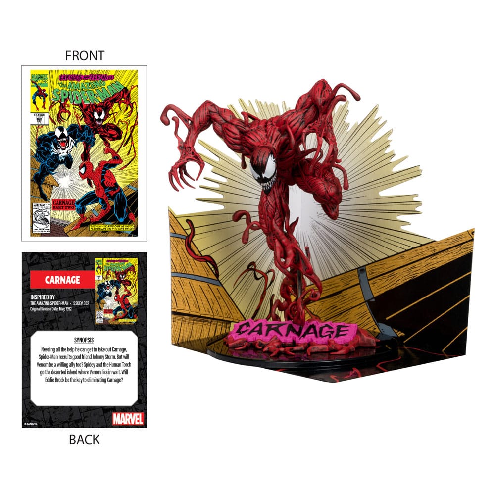 Marvel Collection: Statue Carnage (Amazing Spider-Man #362) 18cm Marvel Collection: Statue Carnage (Amazing Spider-Man #362) 18cm