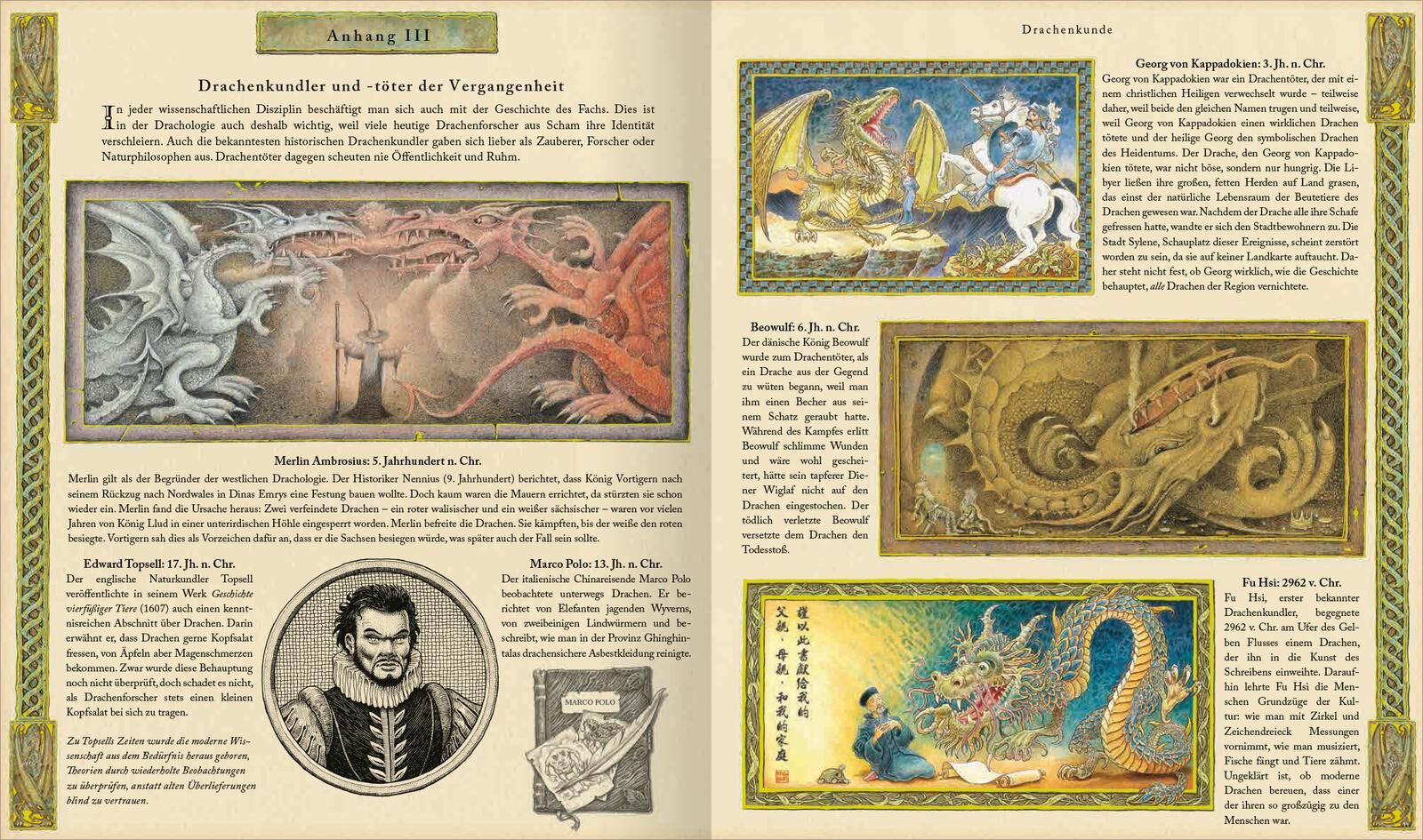 Expedition in die geheime Welt der Drachen Drache, Drachen, Illustration, Text, Bildtext