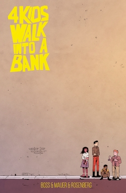 4 Kids walk into a bank SC Buch, Veröffentlichung, Comics, Werbung, Kleid
