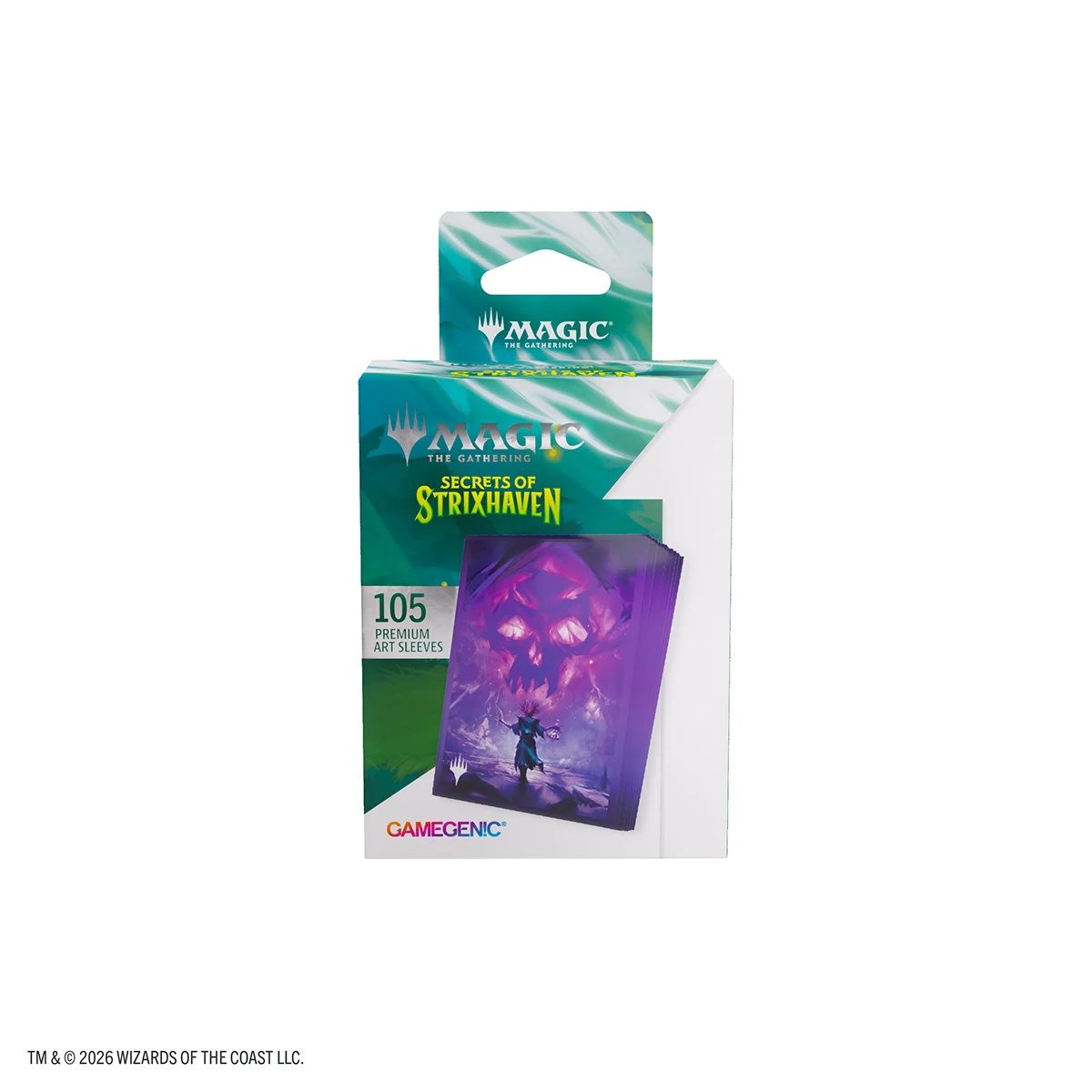 Gamegenic: Magic Strixhaven Premium Art Sleeves - Swamp