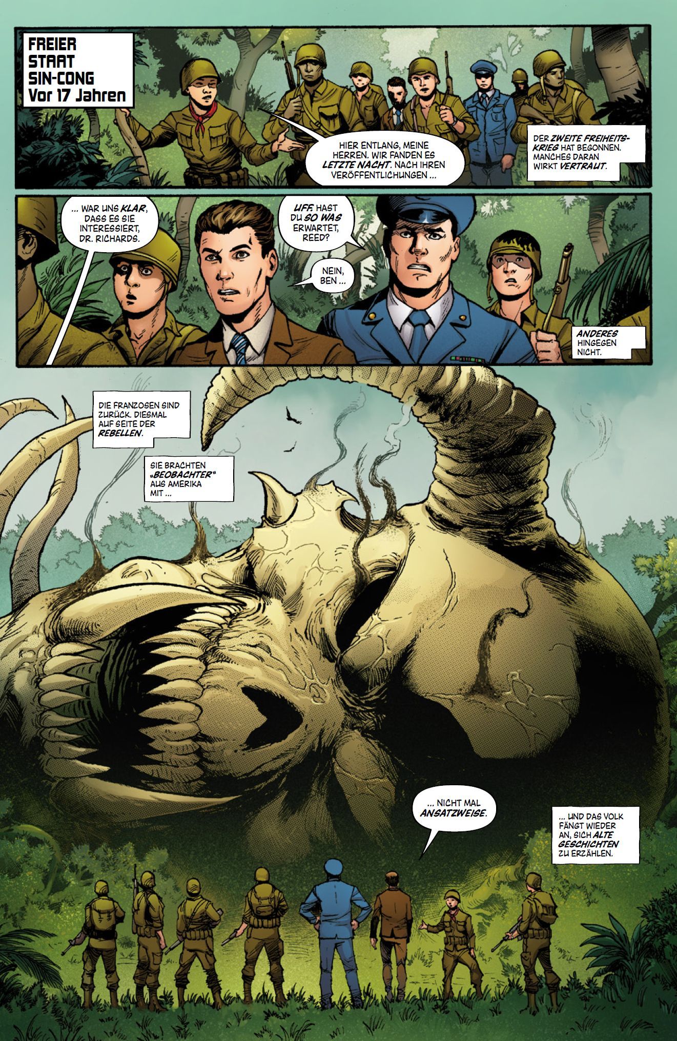 militär, soldaten, monster, dinosaurier, schlachtfeld