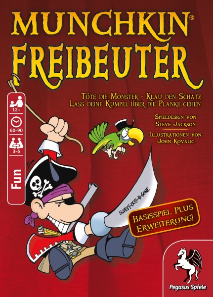 Munchkin Freibeuter 1+2 Munchkin Freibeuter 1+2