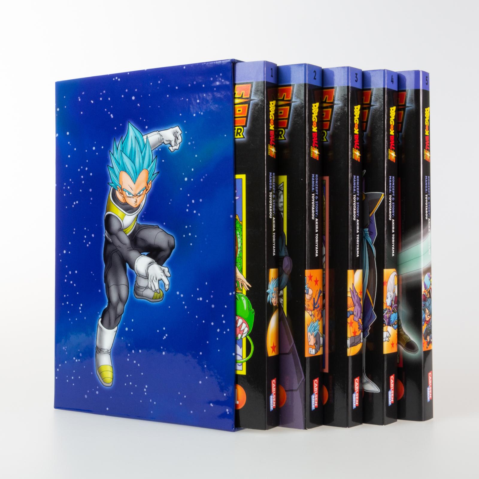 Dragon Ball Super Bd.1-5 Sammelschuber