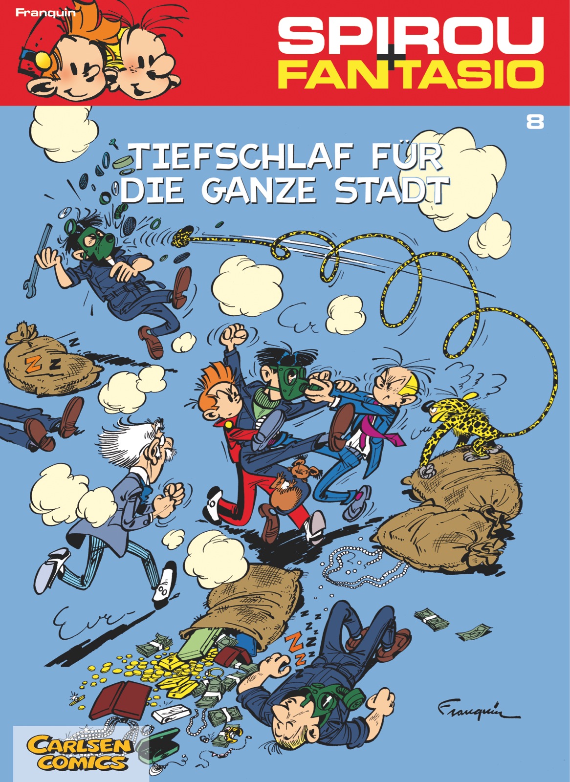 Spirou & Fantasio Bd.8: Tiefschlaf für die ganze Stadt (Neuausgabe) Spirou & Fantasio Bd.8: Tiefschlaf für die ganze Stadt (Neuausgabe)