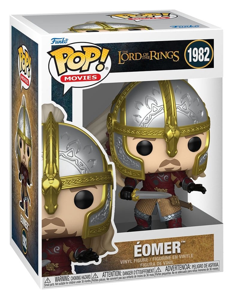 Herr der Ringe: POP Éomer (1982) Figur, Vinylfigur, Herr der Ringe, Ritter, Helm