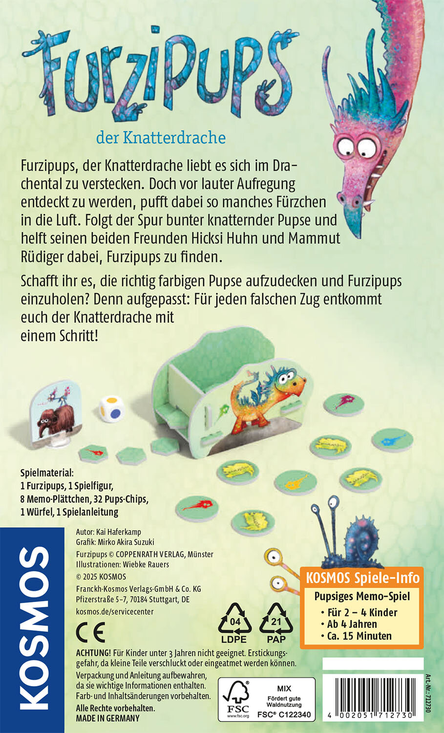 Furzipups der Knatterdrache Furzipups der Knatterdrache