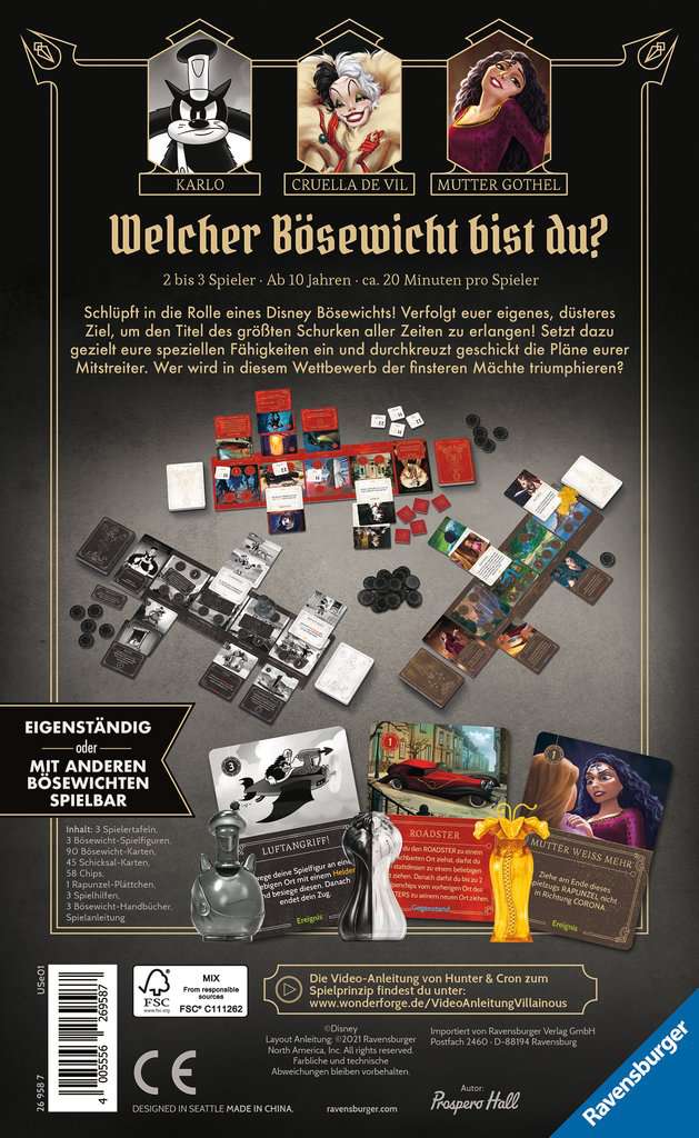 Disney Villainous - Das Böse hat Stil! (Erweiterung) Disney Villainous - Das Böse hat Stil! (Erweiterung)