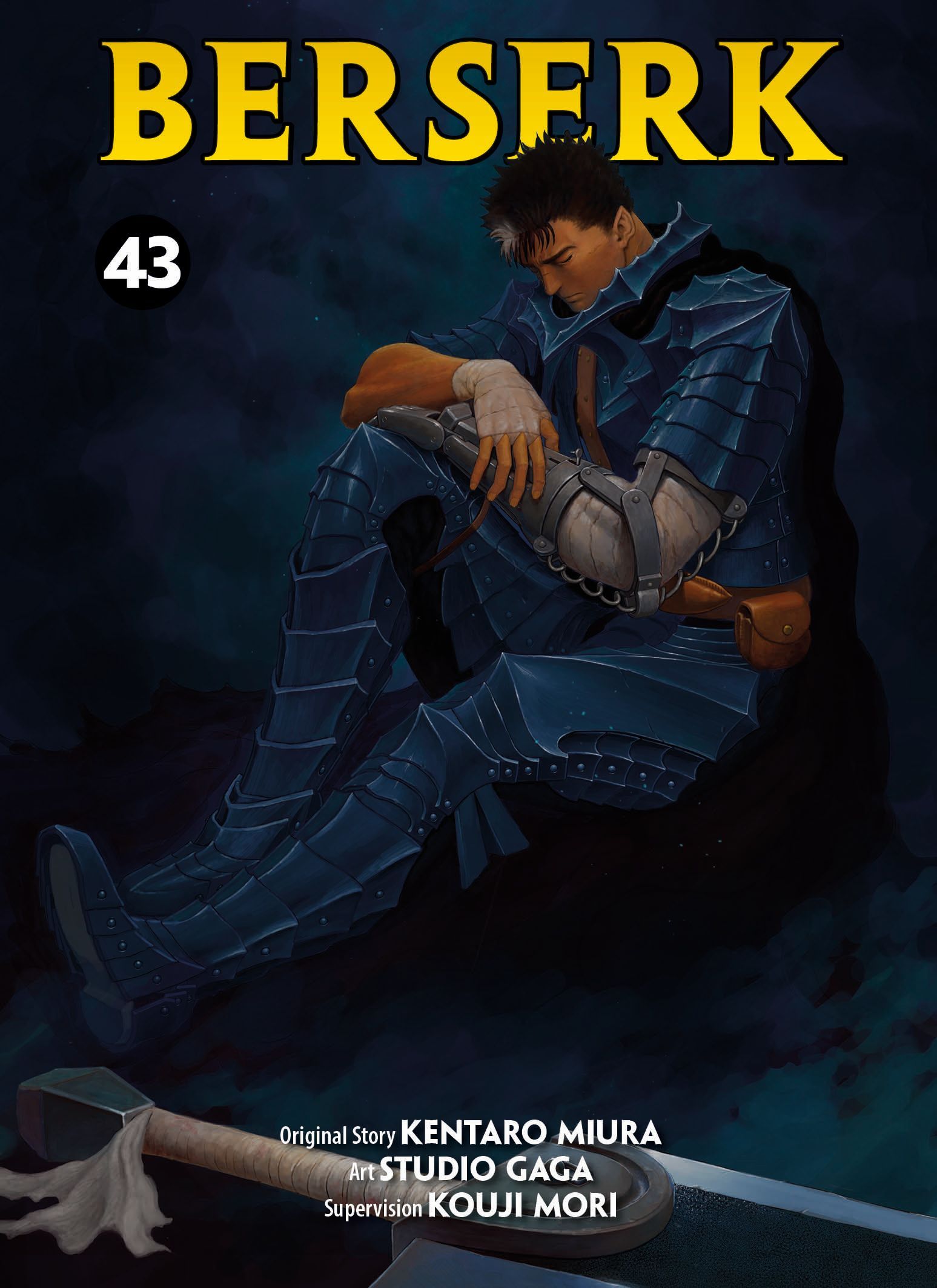 Rüstung, männlich, Schwert, blau, Comiccover