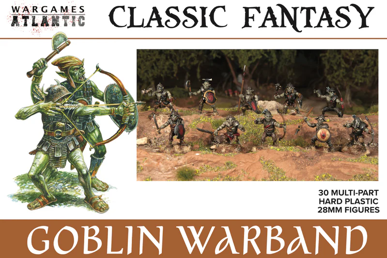 Wargames Atlantic: Classic Fantasy - Goblin Warband Wargames Atlantic: Classic Fantasy - Goblin Warband