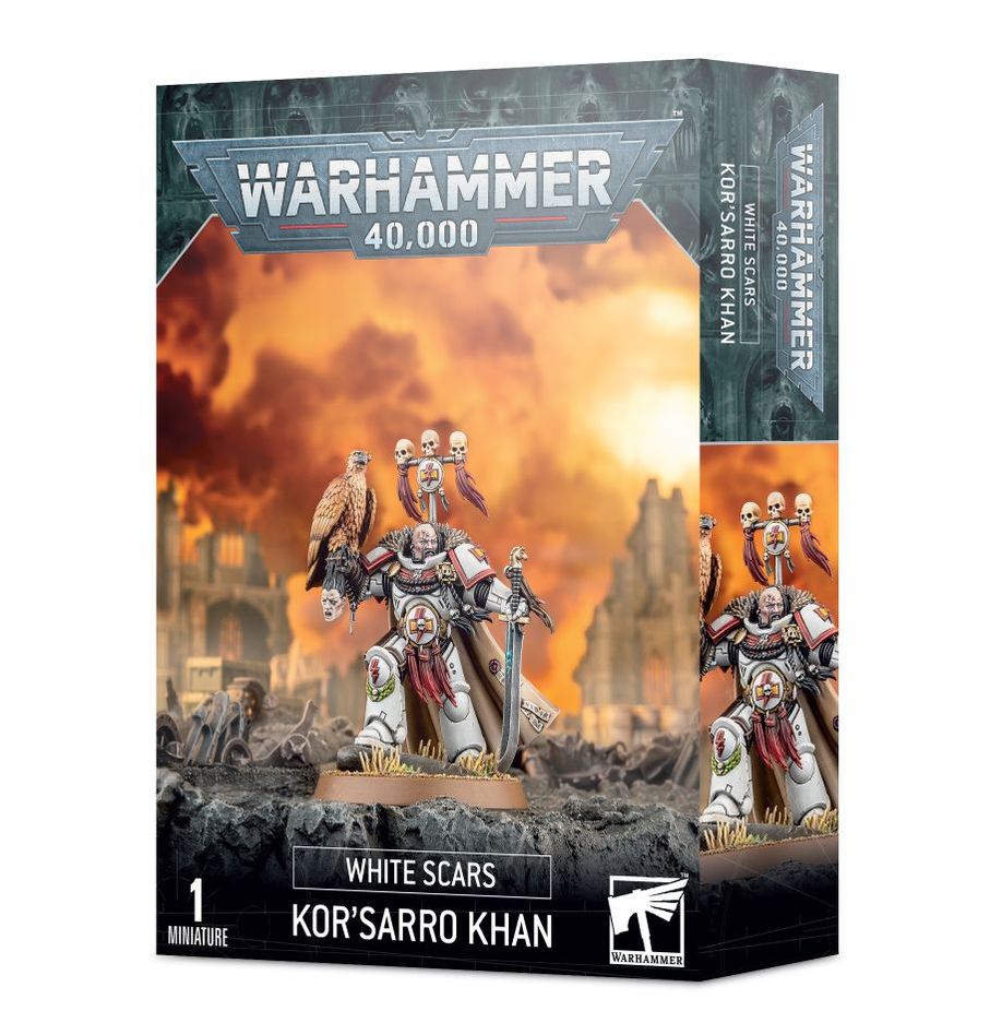 Warhammer 40K: Space Marines - White Scars Kor'sarro Khan