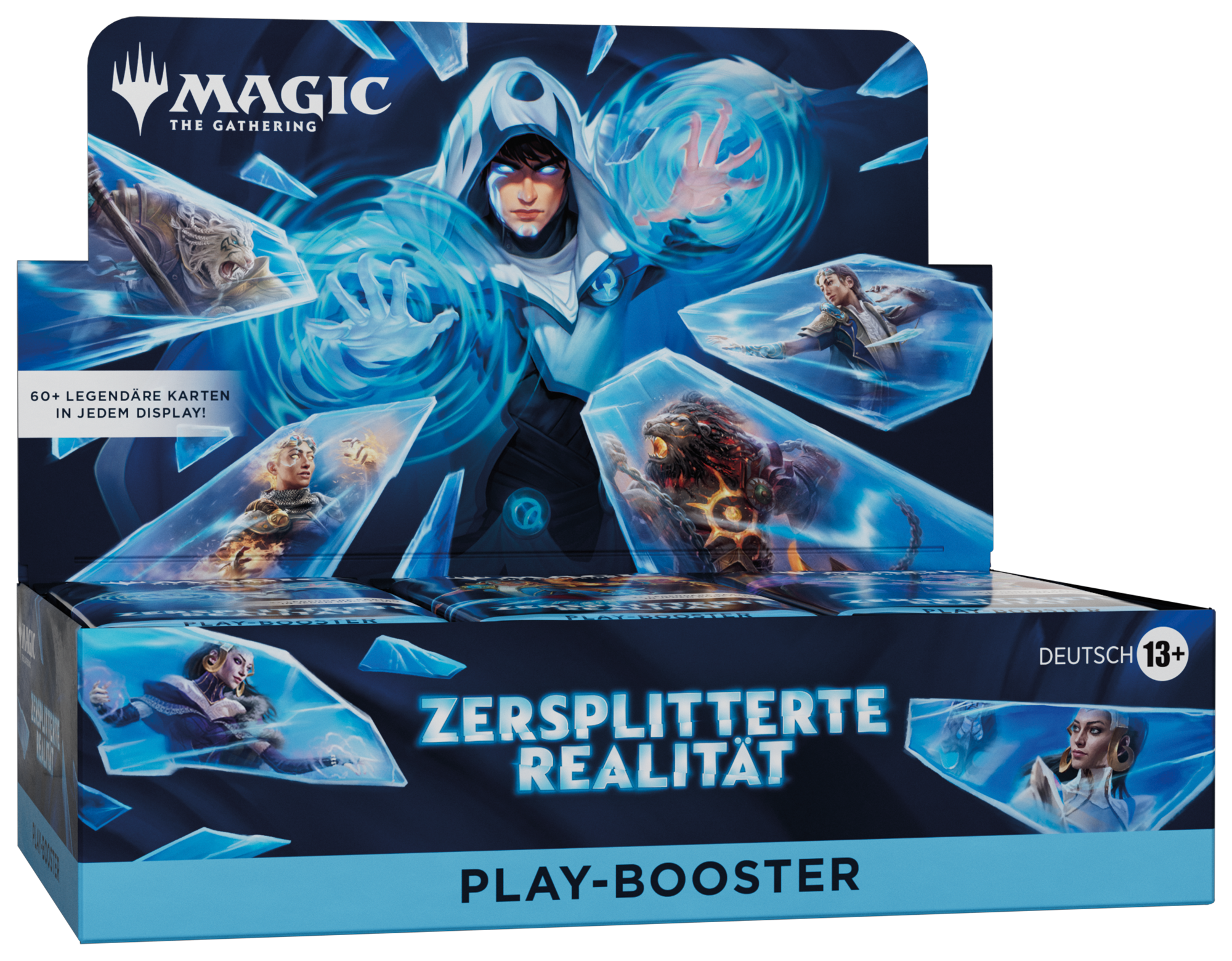 Magic CCG dt.: Reality Fracture Play-Booster Display Puzzle, Spielzeug, Zersplitterte Realität, Play-Booster, Magic the Gathering