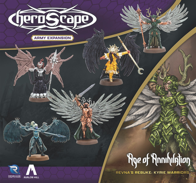 HeroScape - Age of Annihilation: Revna's Rebuke Kyrie Warriors Buch, Comics, Veröffentlichung, Person