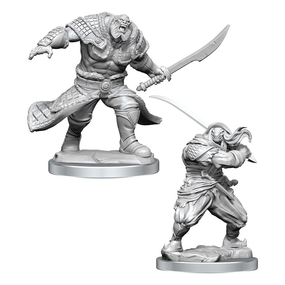 Magic Miniatures: Zurgo Helmsmasher and Unyielding Krumar Magic Miniatures: Zurgo Helmsmasher and Unyielding Krumar