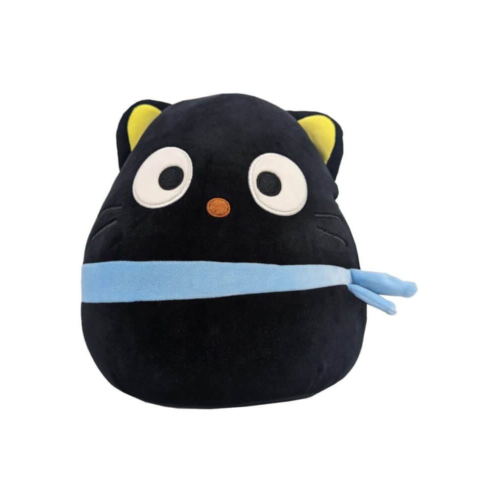 Squishmallow: Plüsch Hello Kitty - Katze schwarz Blaues Band 25cm Squishmallow: Plüsch Hello Kitty - Katze schwarz Blaues Band 25cm