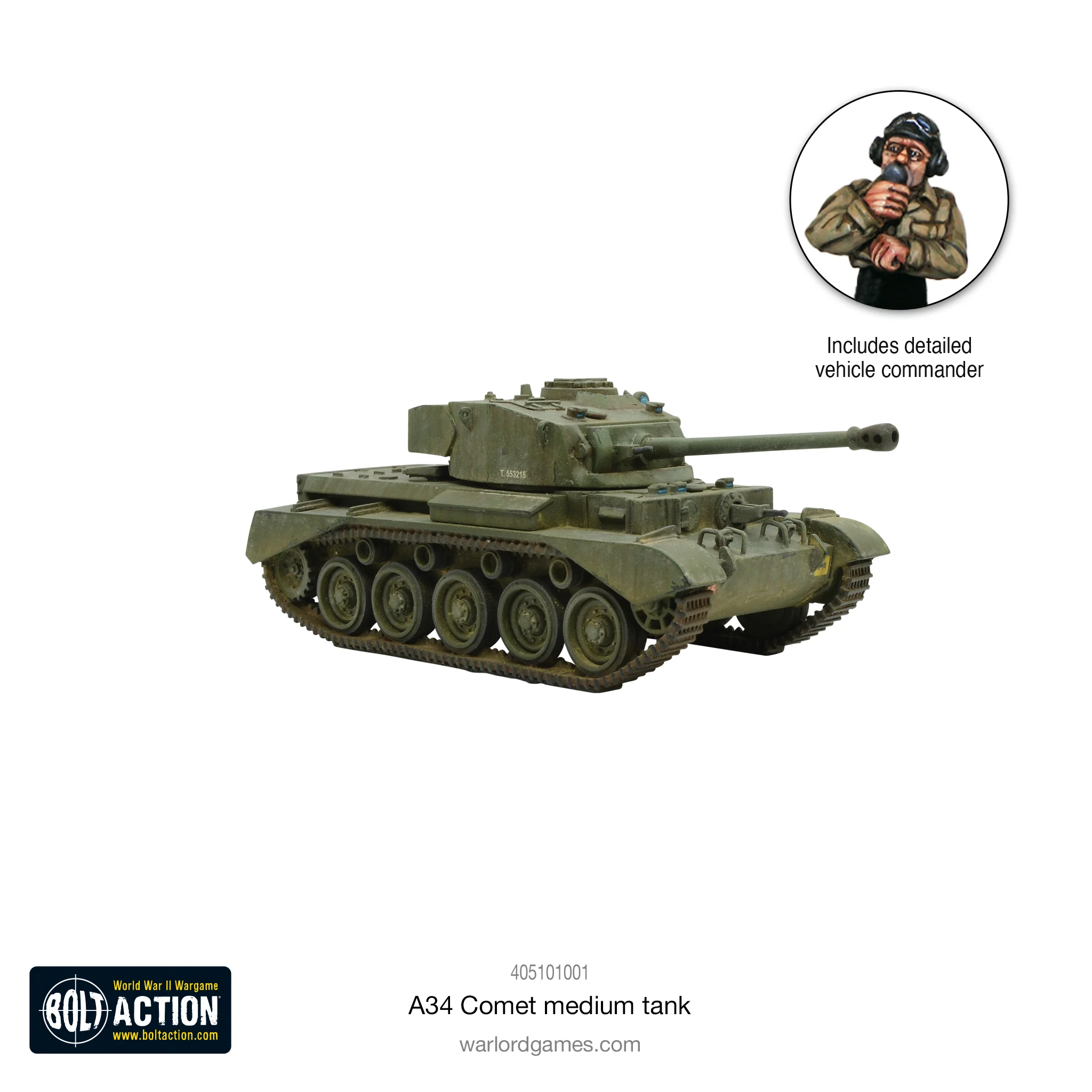 Bolt Action: British - A34 Comet Medium Tank Bolt Action: British - A34 Comet Medium Tank
