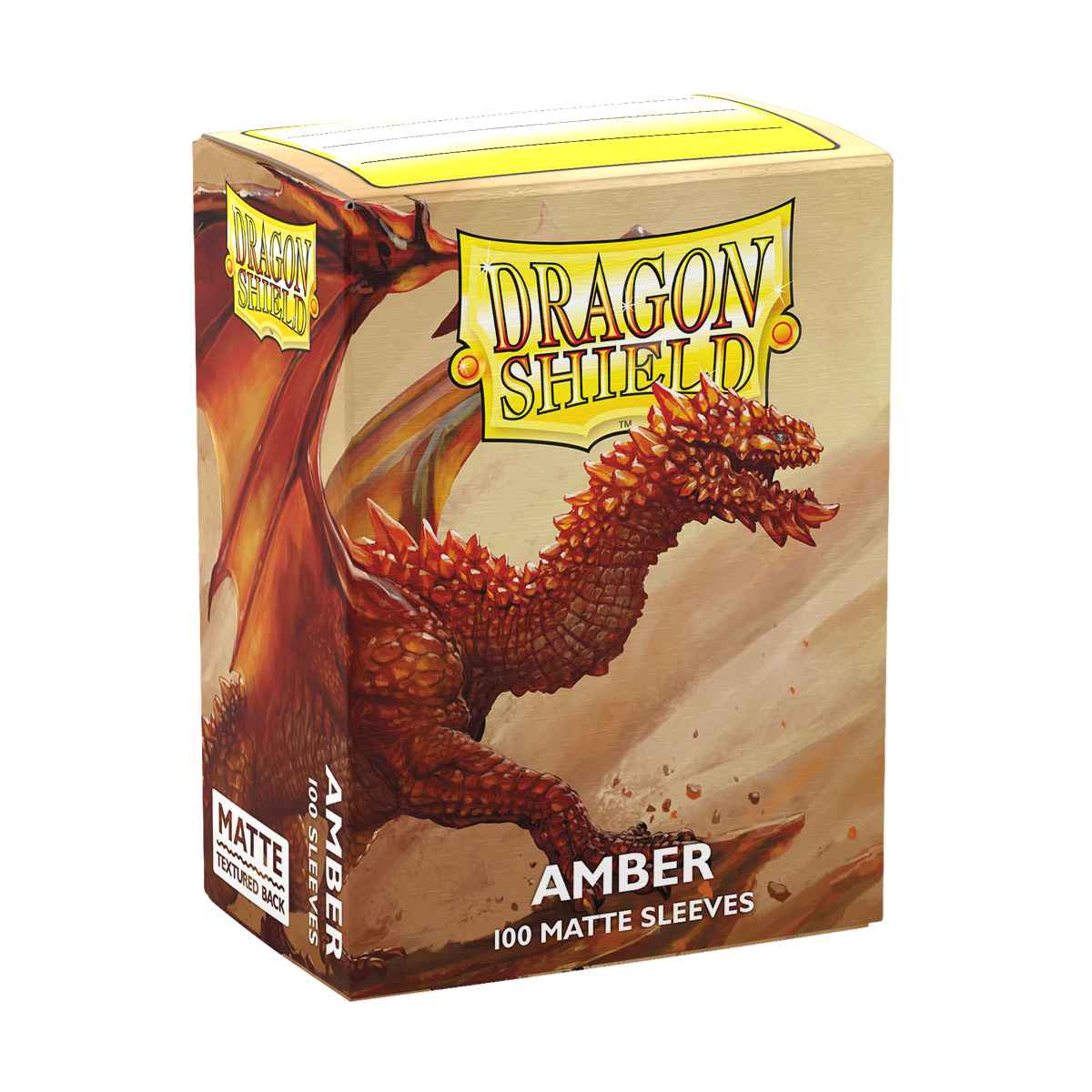Dragon Shield - Matte Amber (100)