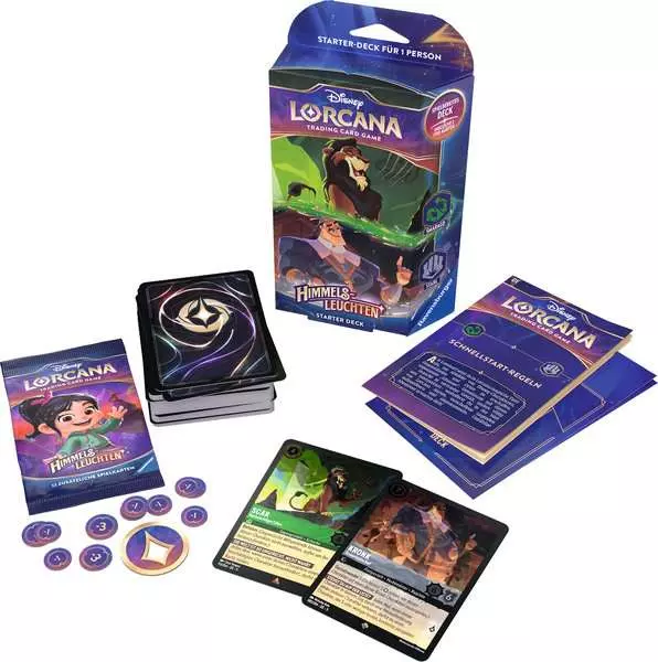 Lorcana TCG: Himmelsleuchten - Starter Deck A Scar (Kapitel 5)