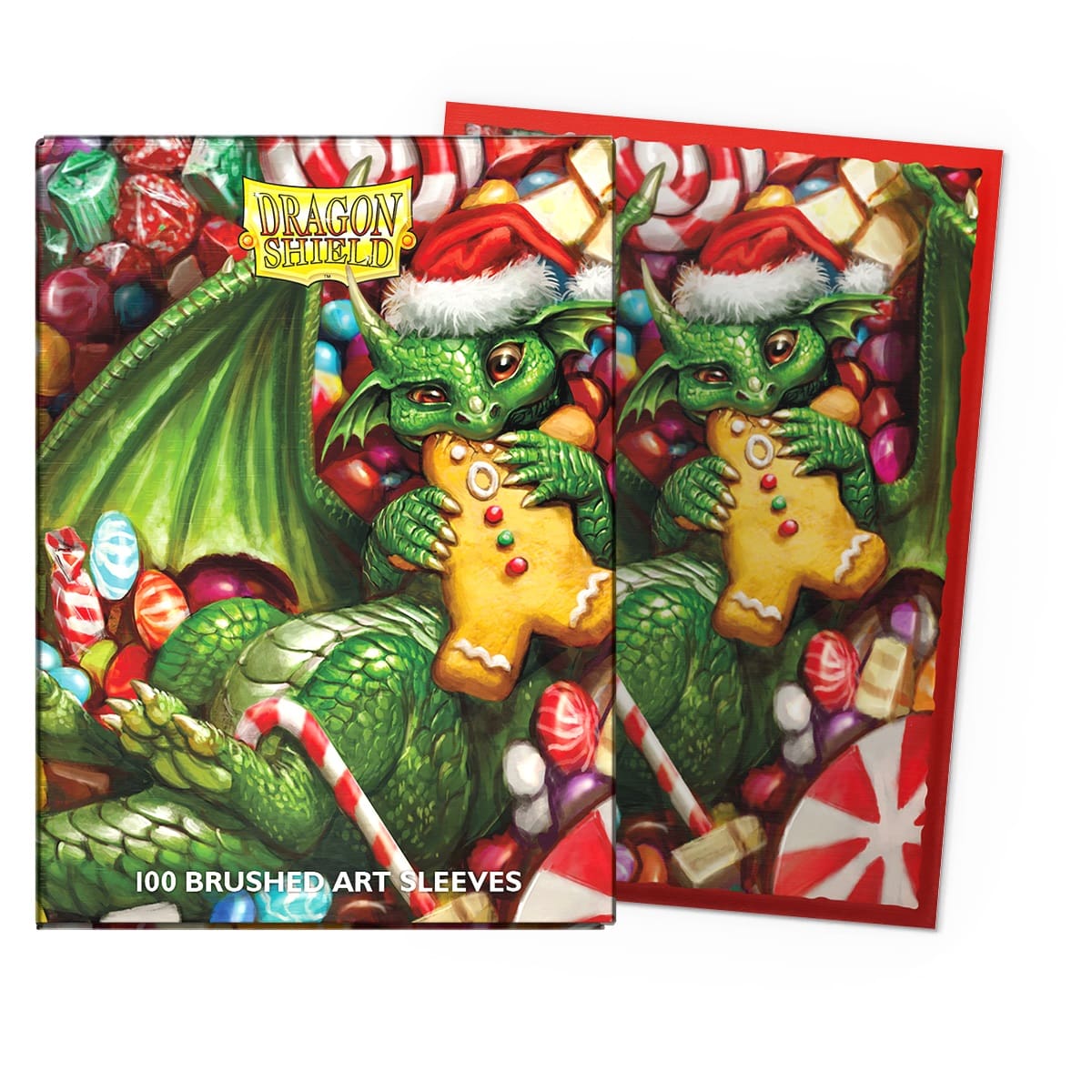 Dragon Shield: Art Sleeves Brushed Christmas 2024 (100)