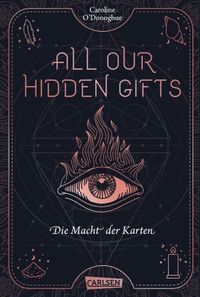 Kartenset, Tarot, Augen-Symbol, dunkle Illustration, Buchumschlag