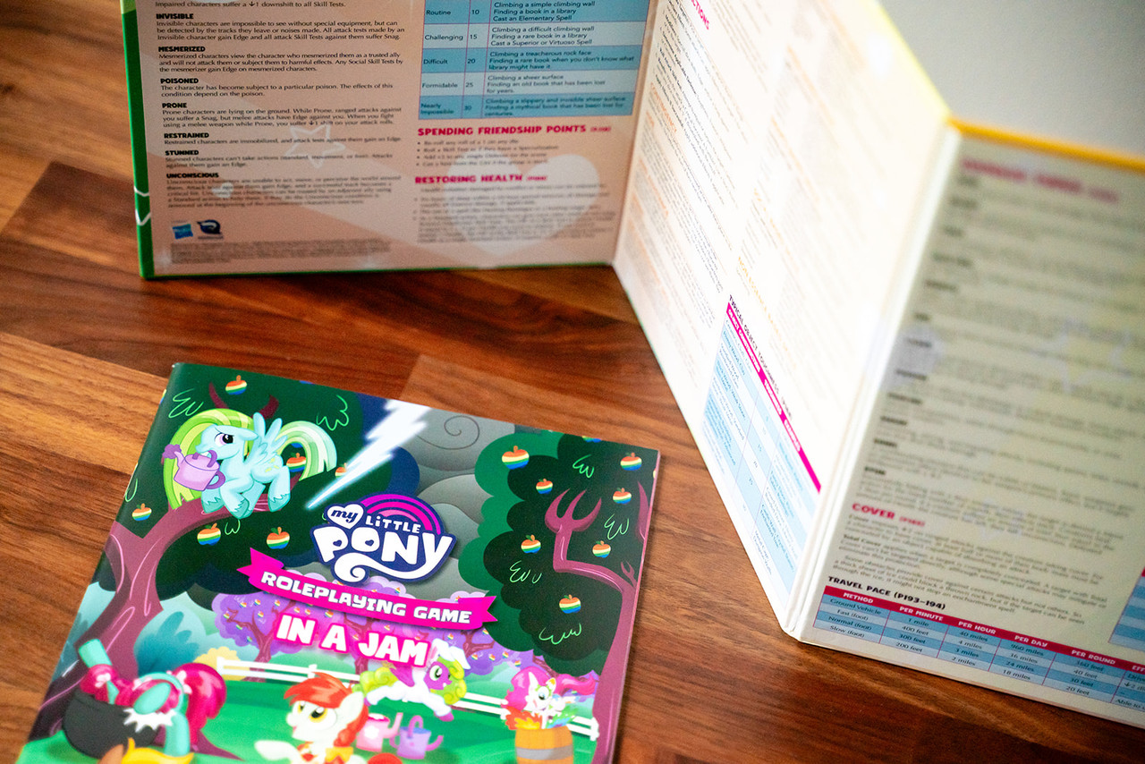 My Little Pony RPG: In A Jam & GM Screen My Little Pony RPG: In A Jam & GM Screen