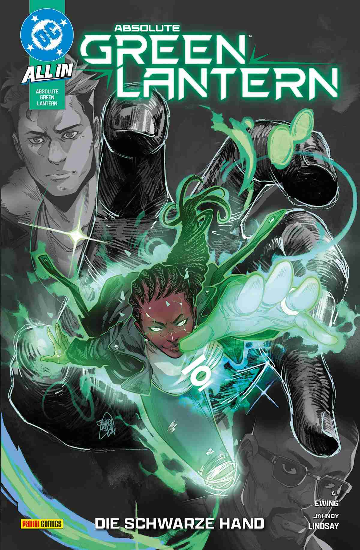 Comic, Green Lantern, DIE SCHWARZE HAND, Superheld, Action