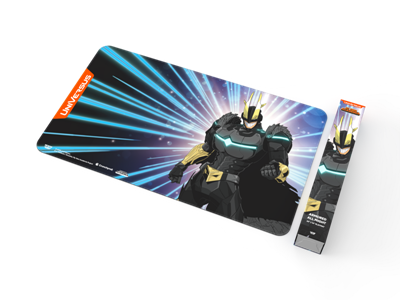 Universus CCG: Playmat My Hero Academia - Armored All Might gaming, card, deck, collectible, artwork