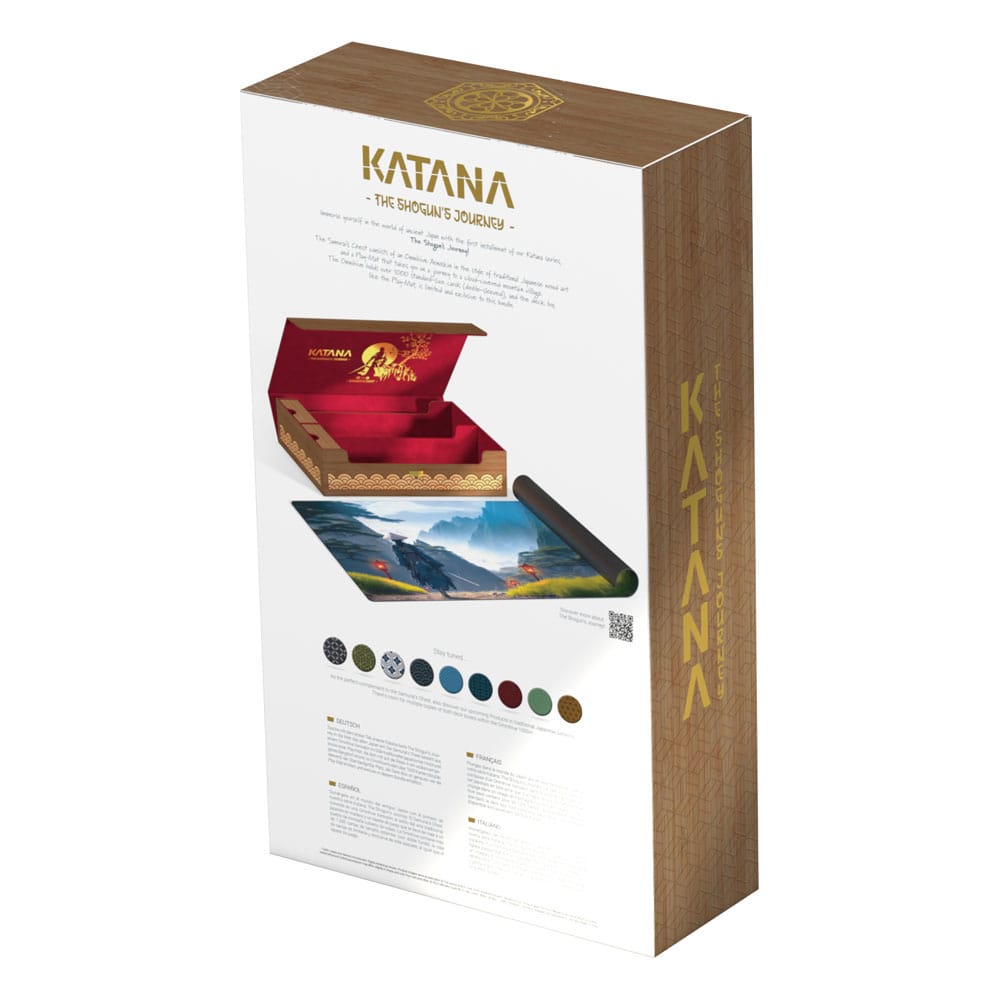 Ultimate Guard: Omnihive 1000+ & Playmat Katana Shogun's Journey Samurai's Chest