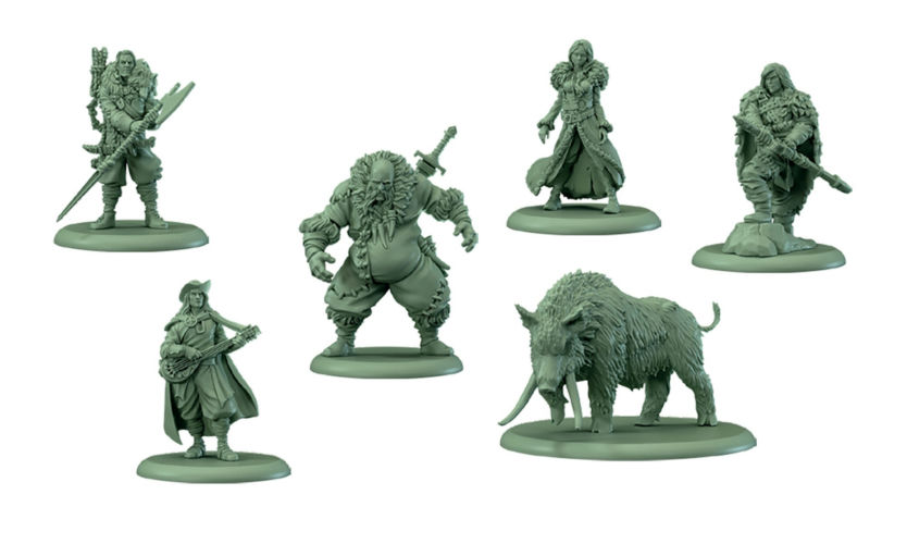 Song of Ice & Fire: Miniaturenspiel - Free Folk Heroes 3 Song of Ice & Fire: Miniaturenspiel - Free Folk Heroes 3