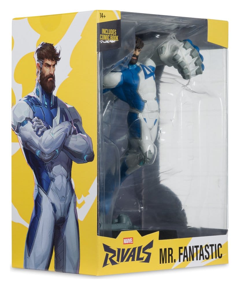 Marvel Rivals Collection: Statue Mr. Fantastic 26cm (mit Comic)