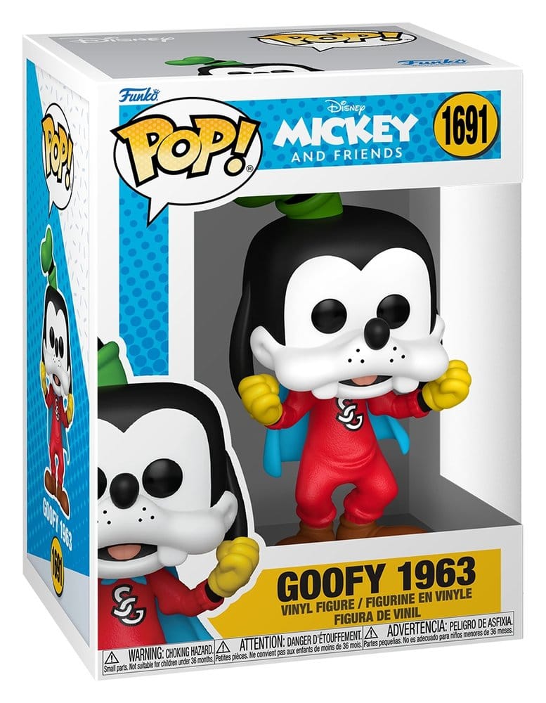 Disney: POP Goofy 1963 (1691) vinylfigur, Micky Maus, Goofy, Disney, Figur