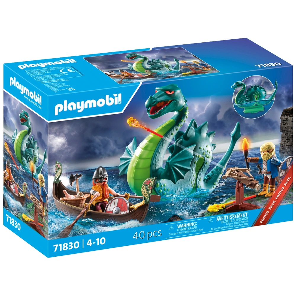 Playmobil: Wikinger mit Seeungeheuer