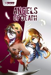 anime, angels of death, manga, poster, character art