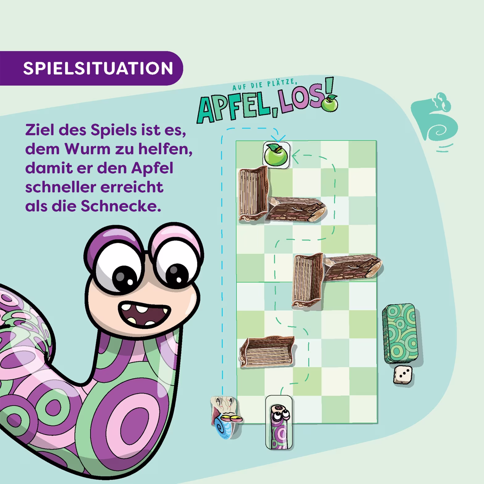 Auf die Plätze, Apfel, Los!