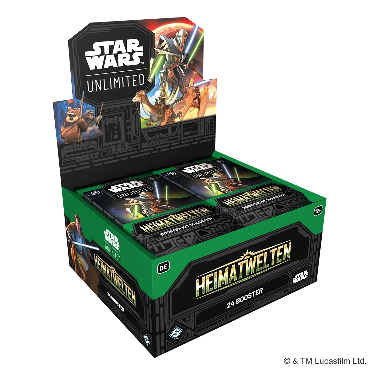 Star Wars, Unlimited, Beutel, Heimatwelten, Boosters