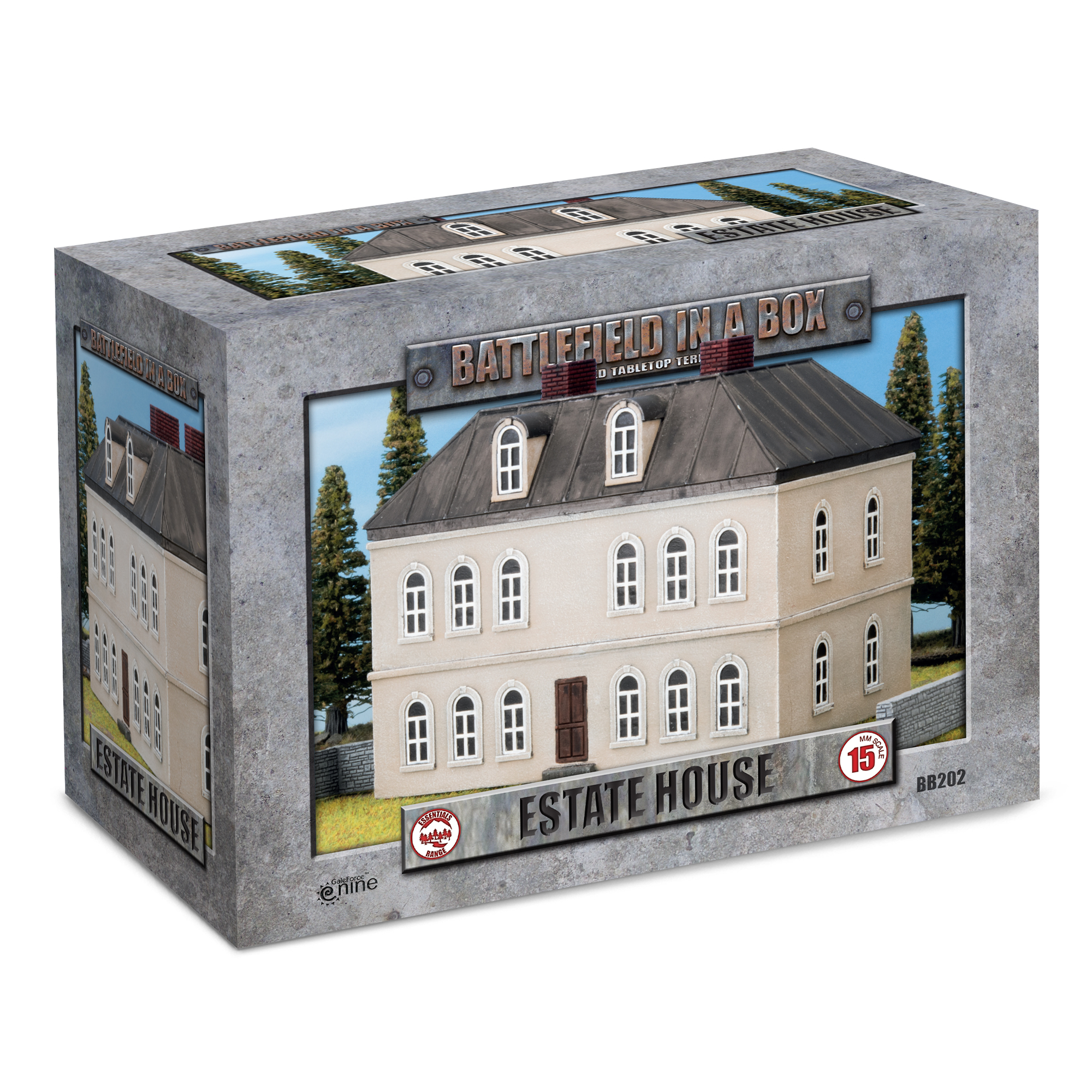 Battlefield in a Box: Estate House 15mm